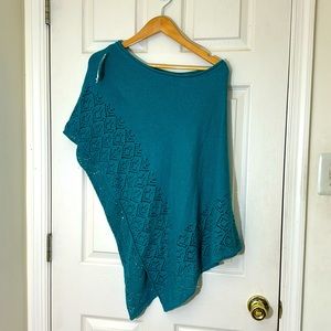 NWT Green Wrap Scarf Shrug Cover-up